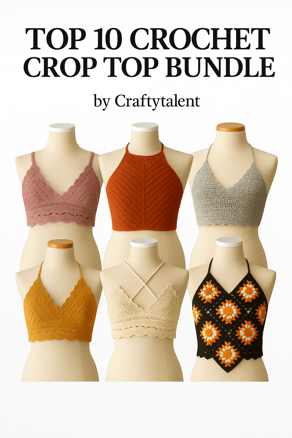 10 Best-Selling Crochet Crop Top Patterns for a Stylish, Handmade Summer