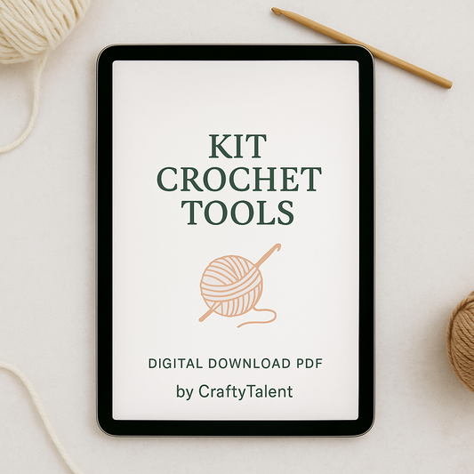 🧶✨ Kit Crochet Tools – The Ultimate Crochet Companion for Every Maker!