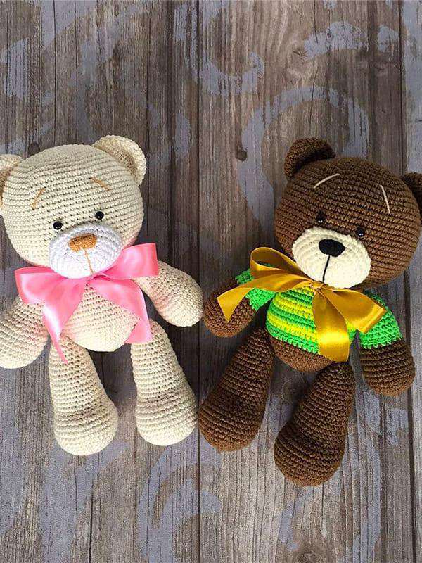 Cute Bear Crochet Pattern β PDF Amigurumi Pattern