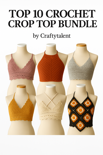 10 Best-Selling Crochet Crop Top Patterns for a Stylish, Handmade Summer