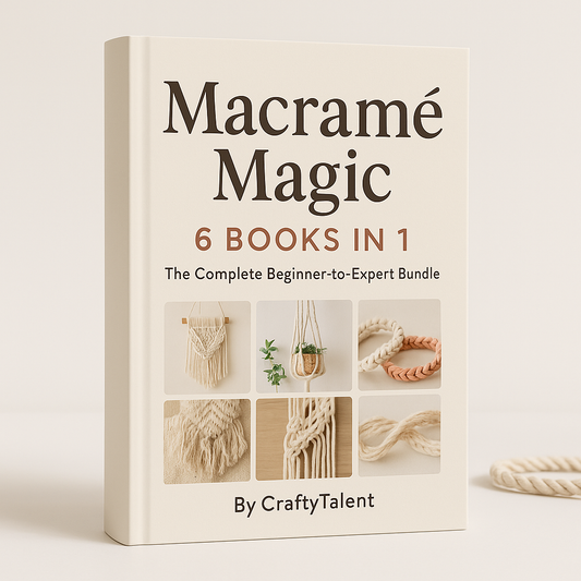 🌿Macramé Magic – The Ultimate 6-in-1 Beginner’s Guide! 🧶