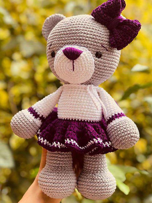 Cute Bear Crochet Pattern – PDF Amigurumi Pattern