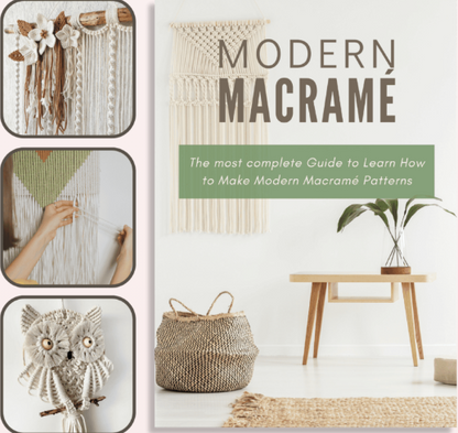 ✨ +25 Macramé Ultimate Patterns - From Beginner to Professional