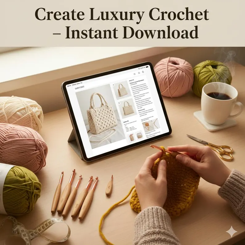 🌟 101 Luxury Crochet Handbag Patterns 🌟 | Instant Digital Download 🧶✨