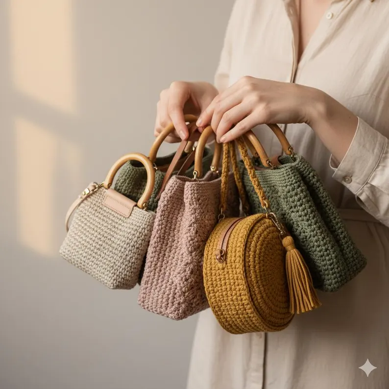 🌟 101 Luxury Crochet Handbag Patterns 🌟 | Instant Digital Download 🧶✨